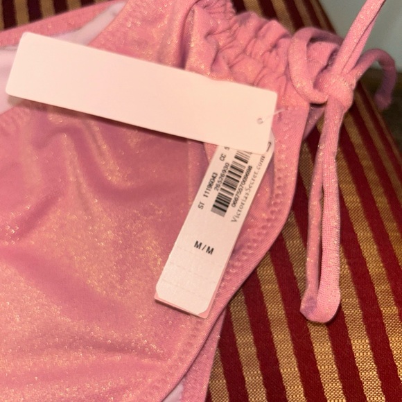 Victoria's Secret Sparkling Pink Bikini Bottom - Picture 4 of 8